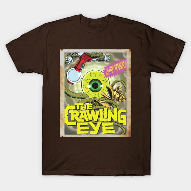 Mystery Science Rusty Barn Sign 3000 - The Crawling Eye T-Shirt by Starbase79